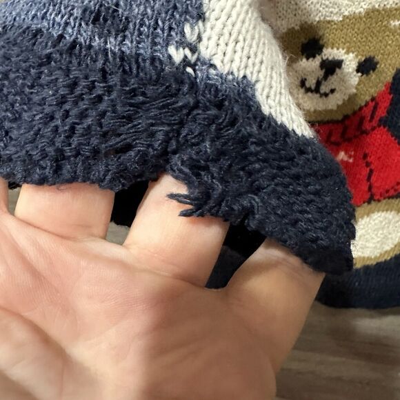 Vintage Festive Nutcracker Ugly Christmas Party Sweater Size Oversized Medium - Picture 8 of 10